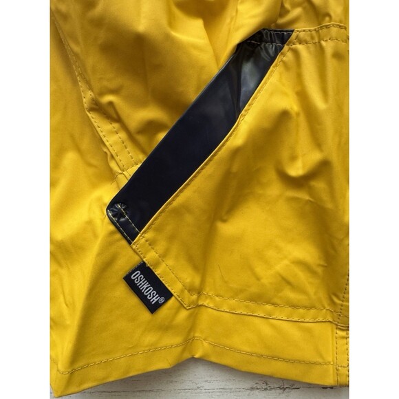 Vintage Oshkosh B'Gosh Raincoat REVERSIBLE Kids 3X Toddler Boys Girls Rain Coat - Picture 7 of 12